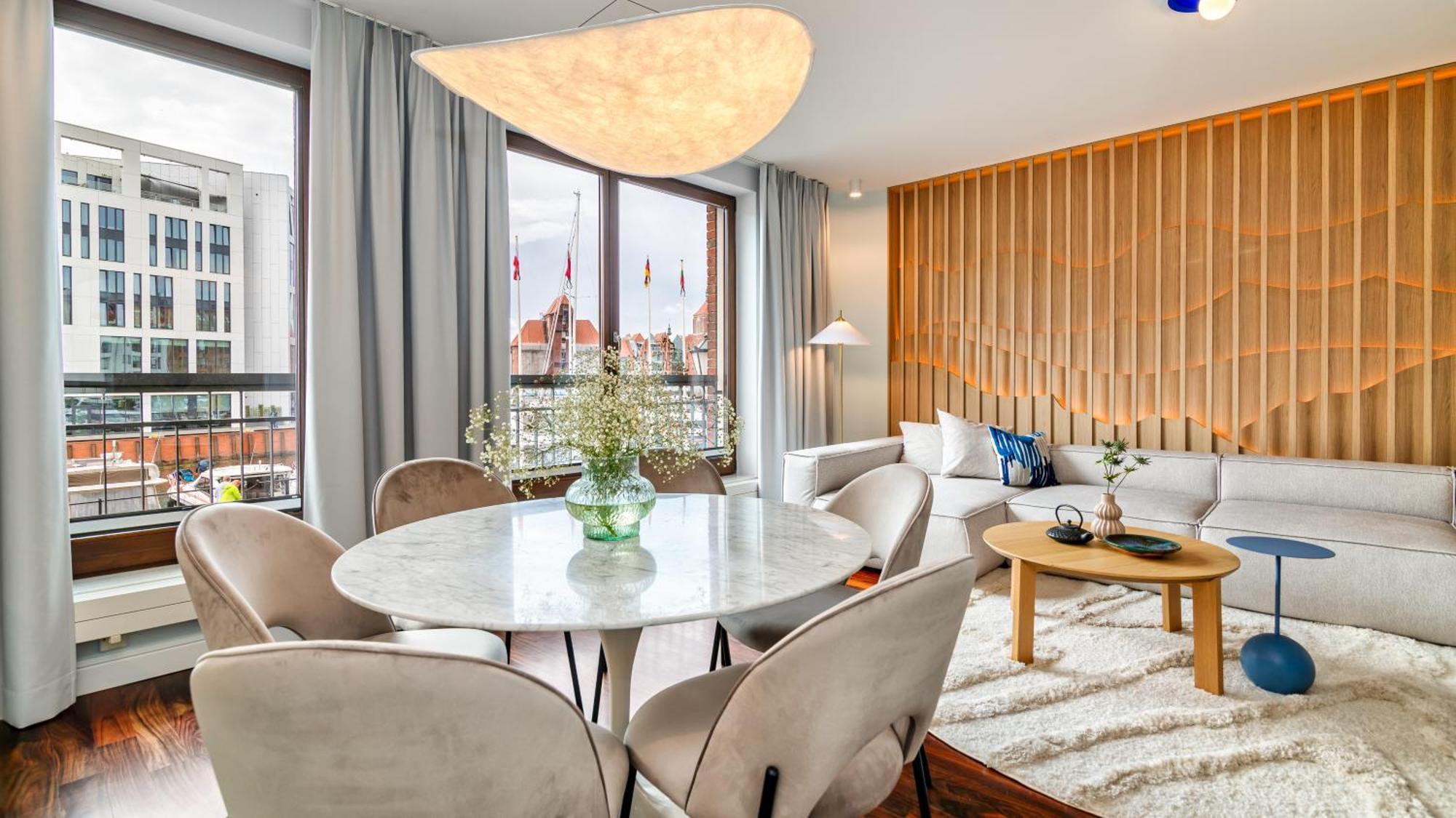 Lux Gdansk Crane View - Comfy Apartments Luaran gambar